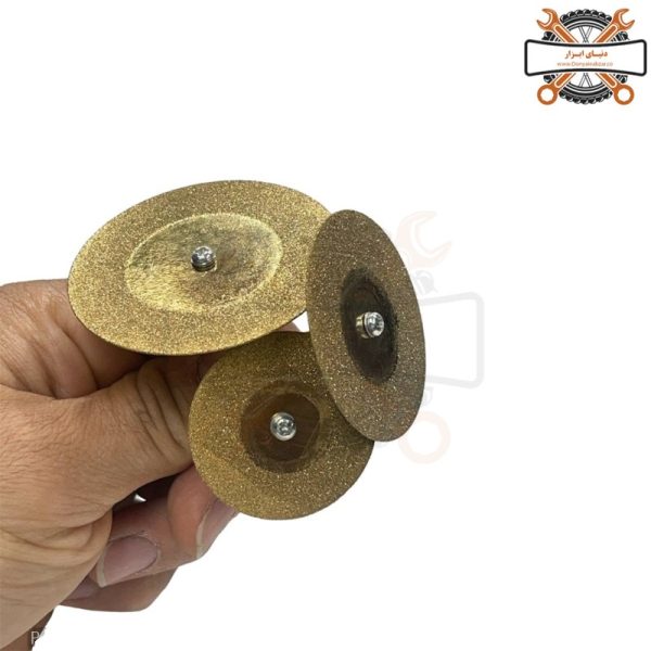 دیسک برش الماسه پودری (طلایی)