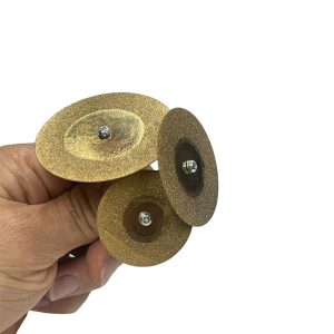 دیسک برش الماسه پودری (طلایی) سایز 60 میلیمتر