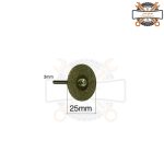 دیسک برش الماسه پودری قطر 25میلیمتر