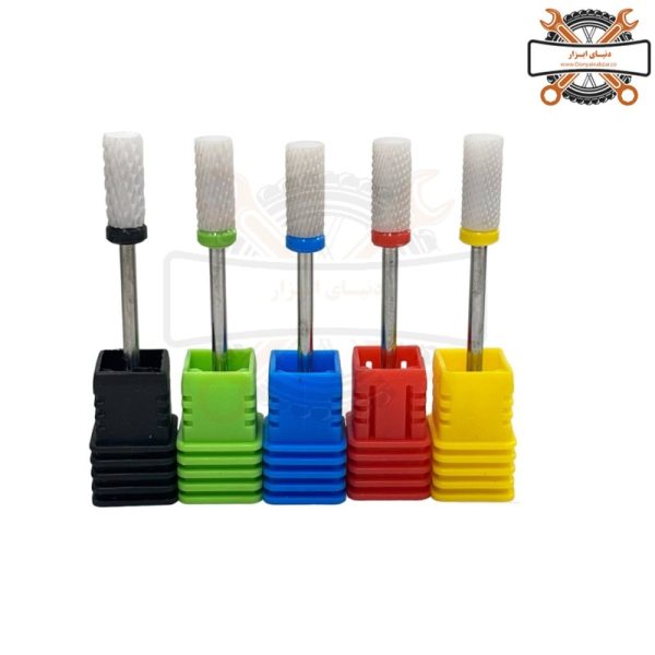 مجموعه سری سوهان سرامیک استوانه ناخن (1)