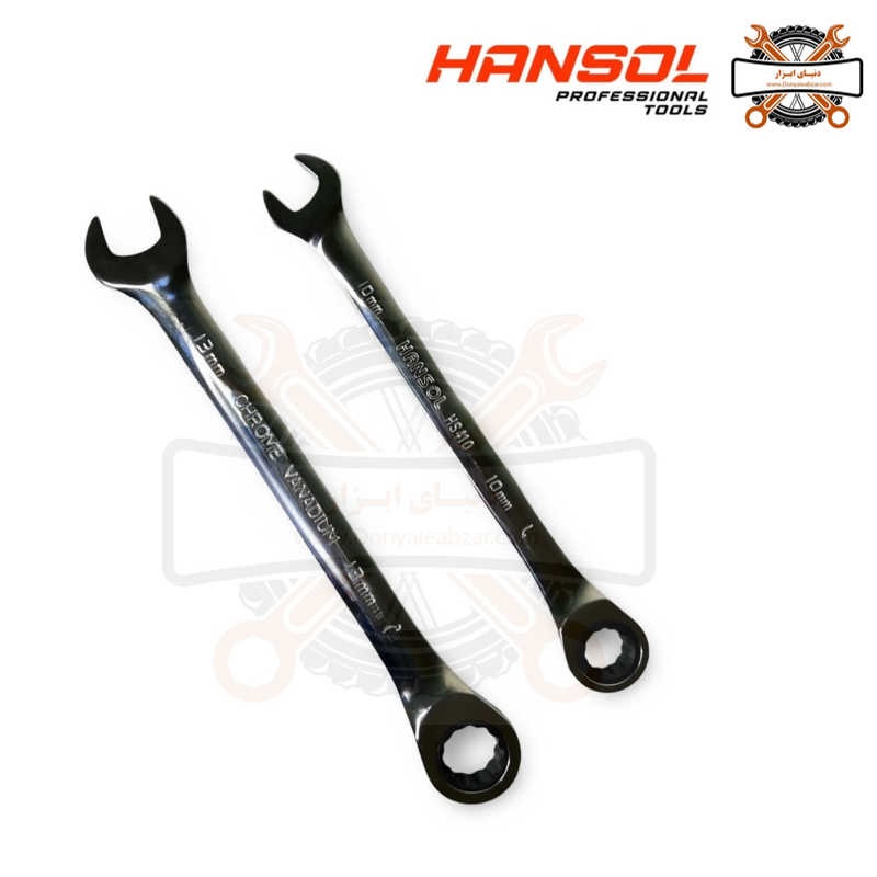 آچار یکسر رینگ جغجغه ای هانسول (HANSOL)