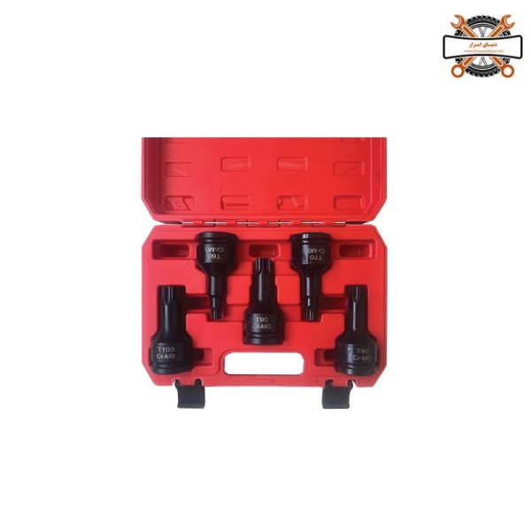 کيت ۵عددی ۴ ۳ درایو آلن ستاره ای T60-T100 برند LK مدل D1940