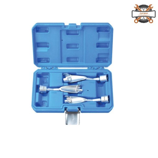 کیت آچار انژکتور چپقی ۲ ۱ درایو ۱۴-۱۷-۱۹ میلیمتر برند LK مدل A3050
