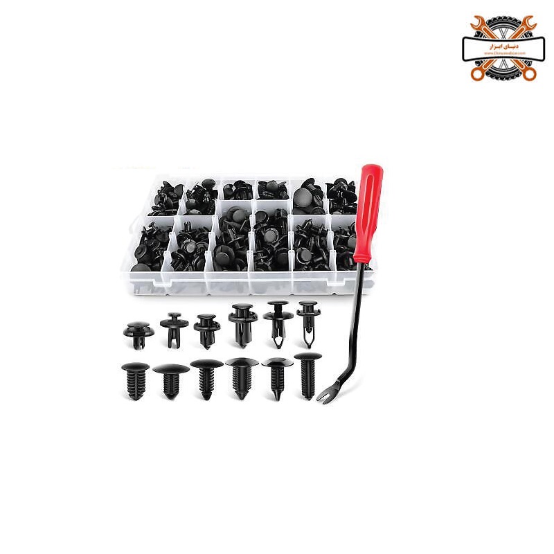 کیت انواع خار پلاستیکی ۲۴۰عددي + خارکشبرند LK مدل Z0210 کیت انواع خار پلاستیکی ۲۴۰عددي + خارکشبرند LK مدل Z0210