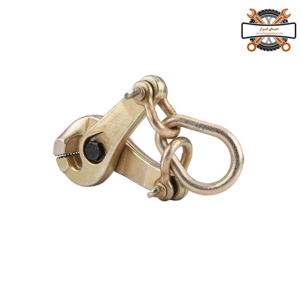 گیره فک قیچی صافکاری خود قفل شو ظرفیت 2تن مستقیم برند LK مدل C1046
