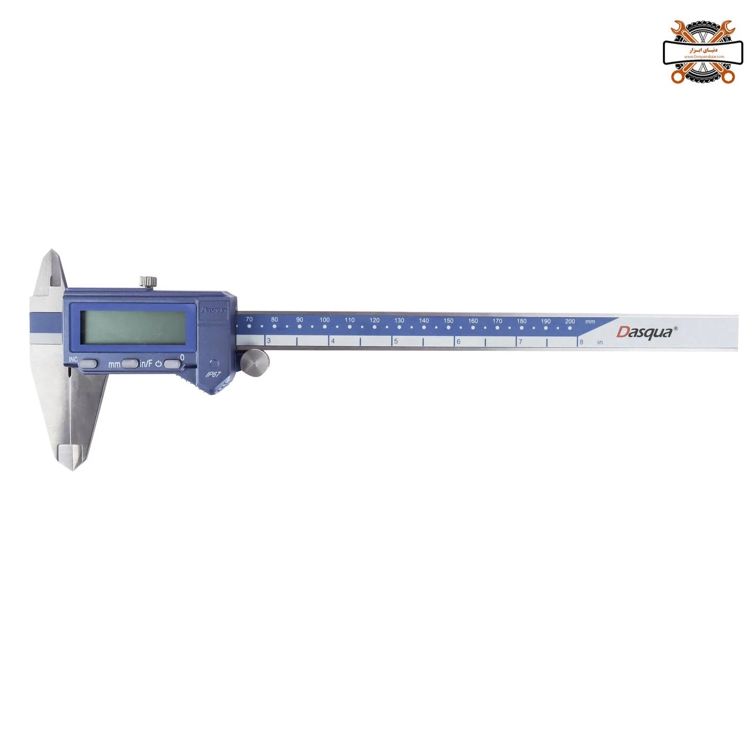 کولیس 20 سانت دیجیتال ضد آب و روغن IP67 داسکو مدل 2015-2410 کولیس 20 سانت دیجیتال ضد آب و روغن IP67 داسکو مدل 2015-2410