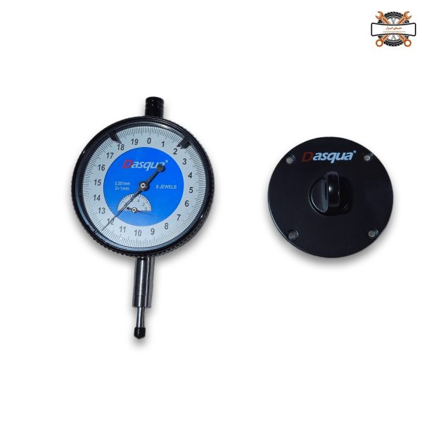 ساعت اندیکاتور صفحه کوچک ضد ضربه 5-0 داسکوا مدل 5121-1204