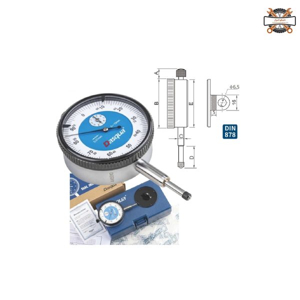 ساعت اندیکاتور پشت دار 10-0 داسکوا مدل 5111-1205