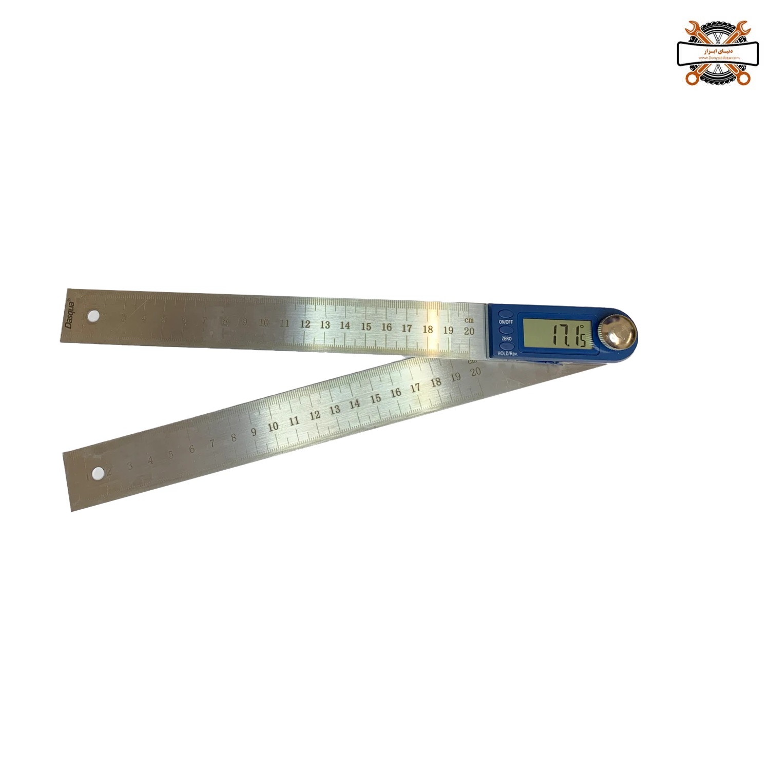 خط کش زاویه سنج دیجیتال 30 سانت دقت 0.05 درجه داسکوا مدل 1022-0300 خط کش زاویه سنج دیجیتال 30 سانت دقت 0.05 درجه داسکوا مدل 1022-0300