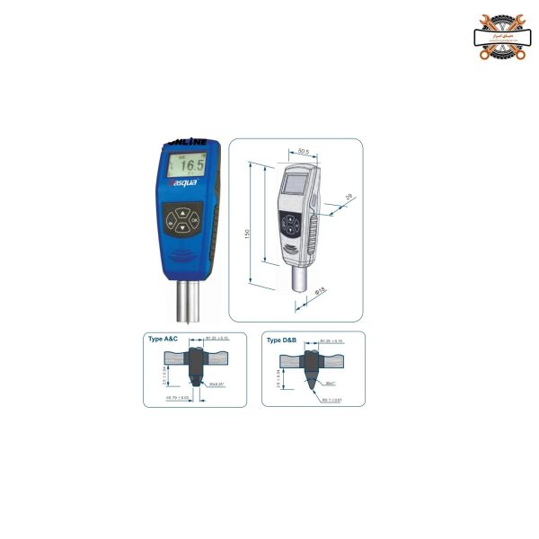 سختی سنج پلاستیک دیجیتال داسکوا مدل 1804-1007