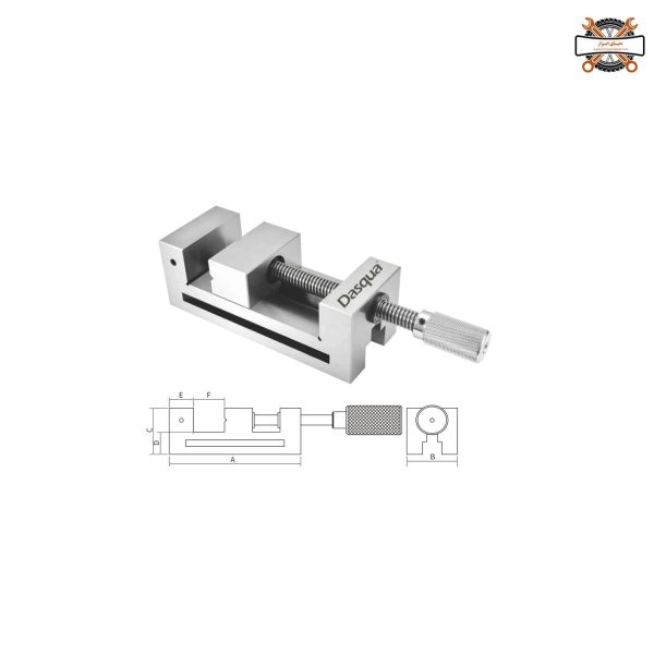 گیره دقیق سایز 120 میلیمتر داسکوا مدل 8802-5120