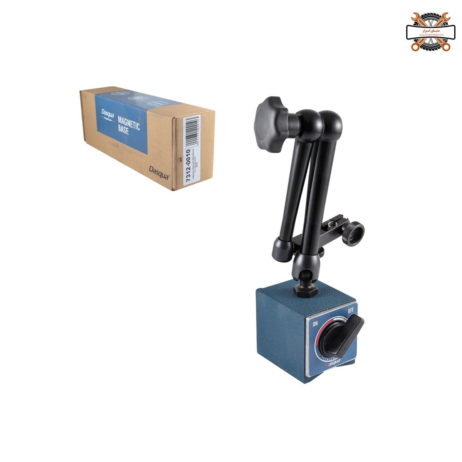 پایه ساعت مغناطیسی توان 100 کیلوگرم داسکوا مدل 7122-0010 پایه ساعت مغناطیسی توان 100 کیلوگرم داسکوا مدل 7122-0010
