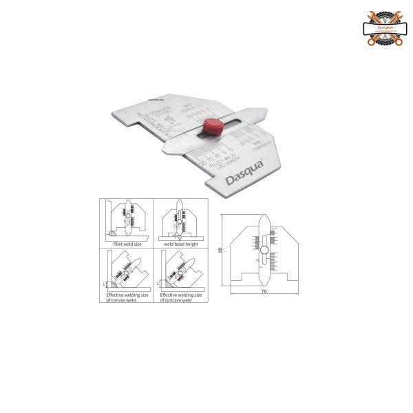 گیج جوش AWS داسکوا مدل 8511-0020