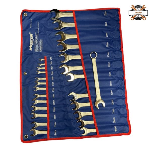 مجموعه 26 عددی آچار یکسر تخت یکسر رینگی مستر تولز مدل MT110-26 (2)