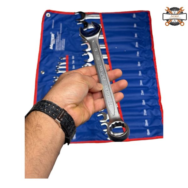 مجموعه 26 عددی آچار یکسر تخت یکسر رینگی مستر تولز مدل MT110-26 (3)