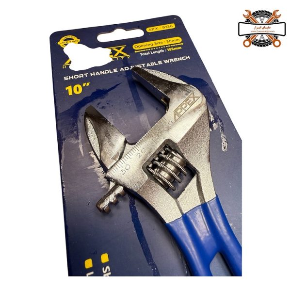آچار فرانسه 10 اینچ پکیجی اپکس APPEX (2)